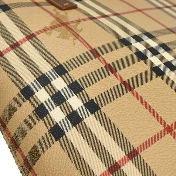 Burberry Beige House Check Handbag - Picture 4 of 10